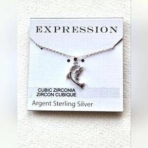 2/$20 NEW💫 Dolphin Pendant Silver Necklace